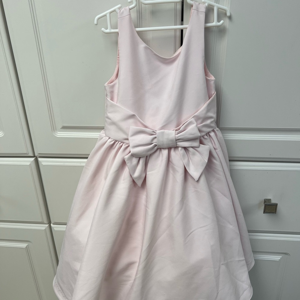 Janie and Jack Pink Fit and Flare Sleeveless Dress for Weddings